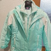 Куртка зима 3в1, 7-8 р, б/у