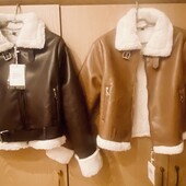 Жіноча стильна дублянка LРозпродаж