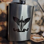 Фляга з лазерним гравіюванням
