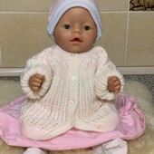 Комплект одягу для Baby Born та інших ляльок 43-50см.+ 1 памперс!