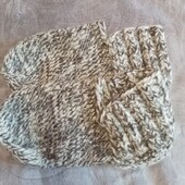 вязаные следки, тапочки