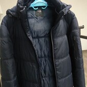 Куртка чоловіча довга, пальто зимове