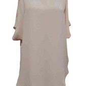 Лёгкая фирменная блузочка-туника с открытыми плечами