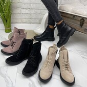 36-41 рр черевики нат. шкіра демі/зима