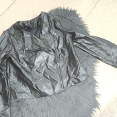 Shein M вкорочена куртка косуха