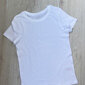 Primark.Біла базова футболка 2-3 роки