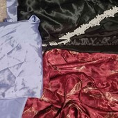 Лот атласних халатів