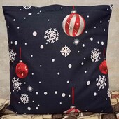 Наволочка на декоративну подушку 40х40 см на блискавці