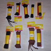 Набір шнурків від 45 до 90см. 13 пар шнурків