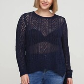 ♕ Ніжний ажурний джемпер Maurices від Tchibo (Німеччина) розмір (розмір 1, пог 72 см)