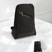 рюкзак з тканини на одне відділення