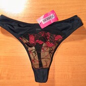 Жіночі труси-стрінги bobiqi, чорні S-M
