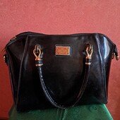 Лаковая женская сумка