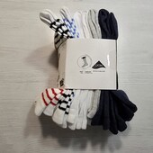 Есмара! Трикотажні високі жіночі шкарпетки 35-38 розмір, в лоті 7 пар! Лот 7