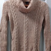 Гарний котоновий светр, розмір М (8-10)