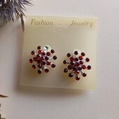 Кліпси сережки золотисті квіточки.нюанс