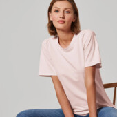 ♕ Ніжна жіноча футболка Tchibo розмір наш 44-46 (36/38 євро)нюанс