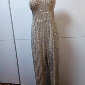 Святковий комбінезон в паєтках