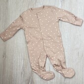 Primark.Котоновий чоловічок для малечі 62 р.