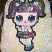 рюкзак китти с паетками