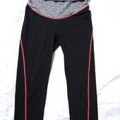 Дуже якісні, щільні, із корегуючим поясом, спортивні бриджі, капрі, Seraphine active, М