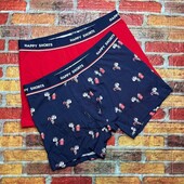 Арт.711 труси боксери чоловічі 2шт happy shorts розмір L.