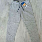 Lupilu брендовые теплые новые штанишки джоггеры серый меланж на мальчика рост 110/116 см
