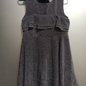 Новое.Платье серебряное 6 лет.TU.