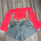 Одним лотом! Топ и шорты