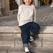 Лонгслів.унісекс.колір бежевий .sinsay.розмір 116