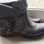 Ботиночки Rieker. Разм 38 (24,5 см)