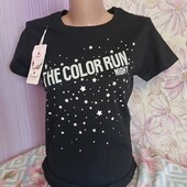 Нова футболочка для дівчинки . хлопок еластан