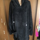 Меховушка, плюшева туника, кофта, худи, 2-3XL. bedsure. слип, пижама