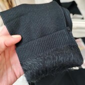 Лосины в рубчик на меху