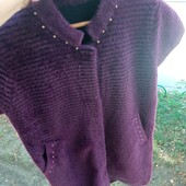 кардиган жилетка альпака