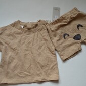 Трикотажні бавовняні комплекти для хлопчика Lupilu (Германия),р.62/68