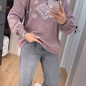 Женский вязаный свитер оверсайз разные цвета