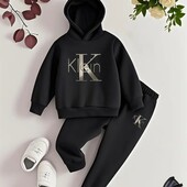 Утеплений зимовий костюм на флісі