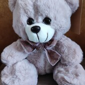 М'яка іграшка ведмедик новий фіолетовий