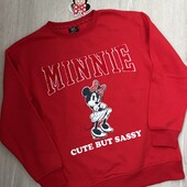 Disney.Minnie Mouse .Утеплений світшот для дівчинки 158(12-13 років)