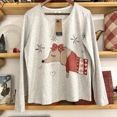 Новорічний лонгслів❤️бавовна