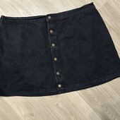 Джинсова спідниця, р.4ХЛ в ідеалі