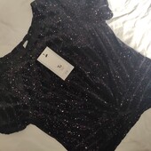 Святкова оксамитова блуза 152 см 12 років