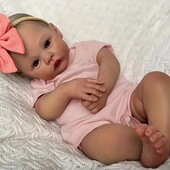 Пупс вініловий 50см, ручна робота, вишукана лялька-немовля для дівчинки, Baby born 3