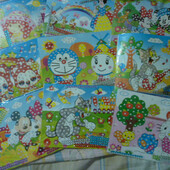 мозайка-камушки по номерам