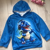 У новому стані толстовка з капюшоном на 4-5років.