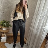 Прекрасні, трішки утеплені, Еко шкіряні джогери ❤️ Бренд