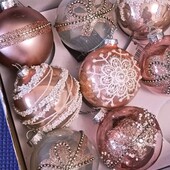 Эксклюзивный мега красивый елочный шар.