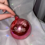 Винтаж. Стеклянная елочная игрушка