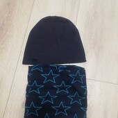 Багато лотів, обирайте,економте на доставці Комплект шапка + хомут демі на 5-7 років